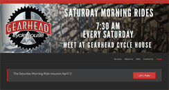 Desktop Screenshot of gearheadcyclehouse.com